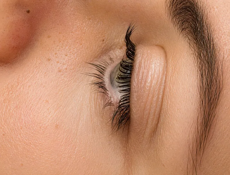 Resultado de lifting de pestañas